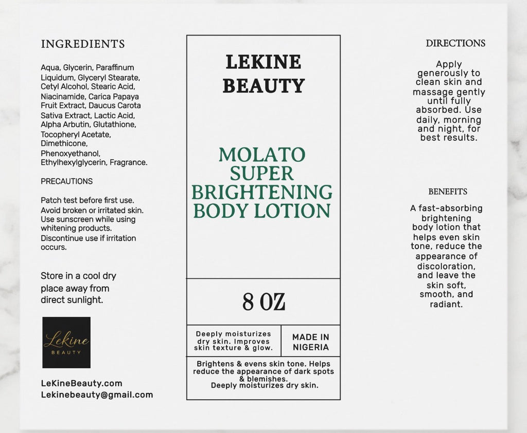 Molato Super Whitening Body Lotion